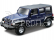 Bburago Jeep Wrangler 1:32 modrá metalíza