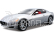 Bburago Kit Maserati GranTurismo 2008 1:24 stříbrná