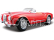 Bburago Lancia Aurelia B24 Spider 1955 1:18 červená