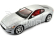 Bburago Maserati GranTurismo 2008 1:24 stříbrná