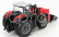 Bburago Massey ferguson 8740s Tractor With Front Loader Scraper 1:50 Red