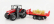 Bburago Massey ferguson 8740s Tractor With Trailer 2016 1:50 Red