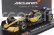 Bburago Mclaren F1  Mcl36 Mercedes Team Mclaren N 4 Australian Gp 2022 Lando Norris - With Helmet And Plastic Showcase 1:43 Oranžová Světle Modrá