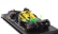 Bburago Mclaren F1  Mcl38 Team Mclaren N 4 4th Monaco Gp (senna 30th Anniversary) 2024 Lando Norris - With Pilot And Showcase 1:43 Žlutá Zelená Černá