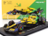 Bburago Mclaren F1  Mcl38 Team Mclaren N 4 4th Monaco Gp (senna 30th Anniversary) 2024 Lando Norris - With Pilot And Showcase 1:43 Žlutá Zelená Černá