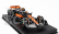 Bburago Mclaren F1  Mcl60 Team Mclaren N 4 2nd British Gp 2023 Lando Norris - Con Pilota E Vetrina - With Pilot And Showcase 1:43 Oranžová Černá Chrom