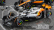 Bburago Mclaren F1  Set 4x - Team Mclaren Mcl36 N 4 Abu Dhabi Gp 2022 - Mcl60 N 4 Singapore Gp - Monaco Gp - British Gp 2023 Lando Norris 1:43 Oranžová Černá Bílá