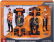Bburago Mclaren Set F1  2x Mcl38 Team Mclaren N 4 Season 2024 Lando Norris + N 81 Oscar Piastri - With Pilot 1:24 Oranžová Černá