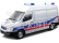 Bburago Mercedes-Benz Sprinter 1:50 bílá
