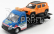 Bburago Mercedes benz Sprinter Soccorso Stradale With Jeep Renegade - Carro Attrezzi - Wrecker Road Service 1:43 Světle Modrá Oranžová
