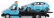 Bburago Mercedes benz Sprinter Soccorso Stradale With Renault Clio Iv 4-door 2013 - Carro Attrezzi - Wrecker Road Service 1:43 Světle Modrá