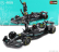 ROZBALENO - Bburago Mercedes gp F1 W14 Team Mercedes-amg Petronas Formula One N 44 Season 2023 Lewis Hamilton 1:24 Matt Black