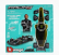 Bburago Mercedes gp F1 W14 Team Mercedes-amg Petronas Formula One N 63 Season 2023 George Russell 1:24 Matt Black