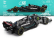 Bburago Mercedes gp F1 W14 Team Mercedes-amg Petronas Formula One N 63 Season 2023 George Russell - With Pilot And Showcase 1:24 Matt Black