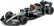 Bburago Mercedes gp F1  W15 Eq Performance Team Amg Petronas Motorsport N 44 Season 2024 Lewis Hamilton - With Pilot And Showcase 1:43 Černá Stříbrná Zelená