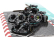 Bburago Mercedes gp Set F1 2x W14 Team Mercedes-amg Petronas Formula One N 44 Season 2023 Lewis Hamilton + N 63 Season 2023 George Russell 1:43 Matt Black