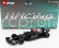 Bburago Mercedes gp Set F1  4x W14 Team Mercedes-amg Petronas Formula One N 44 Season 2023 Lewis Hamilton - N 63 Season 2023 George Russell - W13 N 44 Season 2022 Lewis Hamilton - W12 N 44 Season 2021 Lewis Hamilton 1:43 Matná Černá Stříbrná