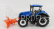 Bburago New holland T7.315 Tractor 2009 1:32 Modrá Oranžová