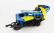 Bburago New holland T7.315 Tractor With Cultivator Trailer 2016 1:50 Blue