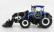 Bburago New holland T7.315 Tractor With Front Loader Scraper 2018 1:50 Blue