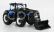 Bburago New holland T7.315 Tractor With Front Loader Scraper 2018 1:50 Blue