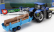 Bburago New holland T7.315 Tractor With Logs Of Wood Trailer 2018 1:32 Blue
