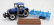 Bburago New holland T7.315 Tractor With Logs Of Wood Trailer 2018 1:32 Blue