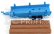 Bburago New holland T7hd Tractor With Trailer Trunk Transport - Trasporto Tronchi 1:32 Blue