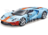 Bburago Plus Ford GT 2019 1:32 Heritage modrá