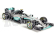 Bburago Plus Mercedes AMG Petronas W07 1:18 Rosberg