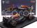 Bburago Red bull F1  Rb20 Team Oracle Red Bull Racing N 1 World Champion Season 2024 Max Verstappen - With Pilot And Showcase 1:43 Modrá Žlutá Červená
