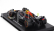 Bburago Red bull F1  Rb20 Team Oracle Red Bull Racing N 1 World Champion Season 2024 Max Verstappen - With Pilot And Showcase 1:43 Modrá Žlutá Červená