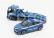Bburago Truck Soccorso Stradale With Alfa Romeo Giulietta Polizia 2010 - Carro Attrezzi - Wrecker Road Service 1:43 Světle Modrá