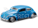 Bburago Volkswagen Beetle 1:64 modrá