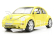 Bburago Volkswagen New Beetle 1998 1:18 žlutá