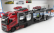Bburago Volvo Fh16 Xl 750 Euro 6 Cab Truck Car Transporter With Land Rover Range Evoque Lrx 2-door 2011 1:43 Red Met