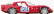 Best-model Alfa romeo Tz2 N 124 Targa Florio 1967 Sangri-la - Federico 1:43 Red