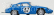 Best-model Porsche 1600gs Abarth N 37 24h Le Mans 1961 Buchet - Monneret 1:43 Blue
