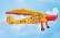 BH99 Fieseler Fi156C Storch 2850mm ARF - Žlutý