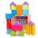 Bigjigs Baby První dřevěné kostky set 17 kusů