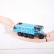 Bigjigs Rail Elektrická lokomotiva Mallard modrá