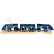 Bigjigs Rail Rychlík High Speed 1 modrý