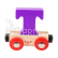 Bigjigs Rail Vagónek dřevěné vláčkodráhy - Písmeno T