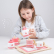 Bigjigs Toys Dřevěná čajová sada růžová