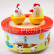 Bigjigs Toys Dřevěná hrací skříňka farma