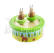 Bigjigs Toys Dřevěná hrací skříňka woodland