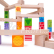 Bigjigs Toys Dřevěná kuličková dráha barevná - poškozený obal