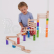 Bigjigs Toys Dřevěná kuličková dráha barevná - poškozený obal