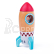 Bigjigs Toys Dřevěná raketa