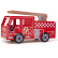 Bigjigs Toys Dřevěné hasičské auto